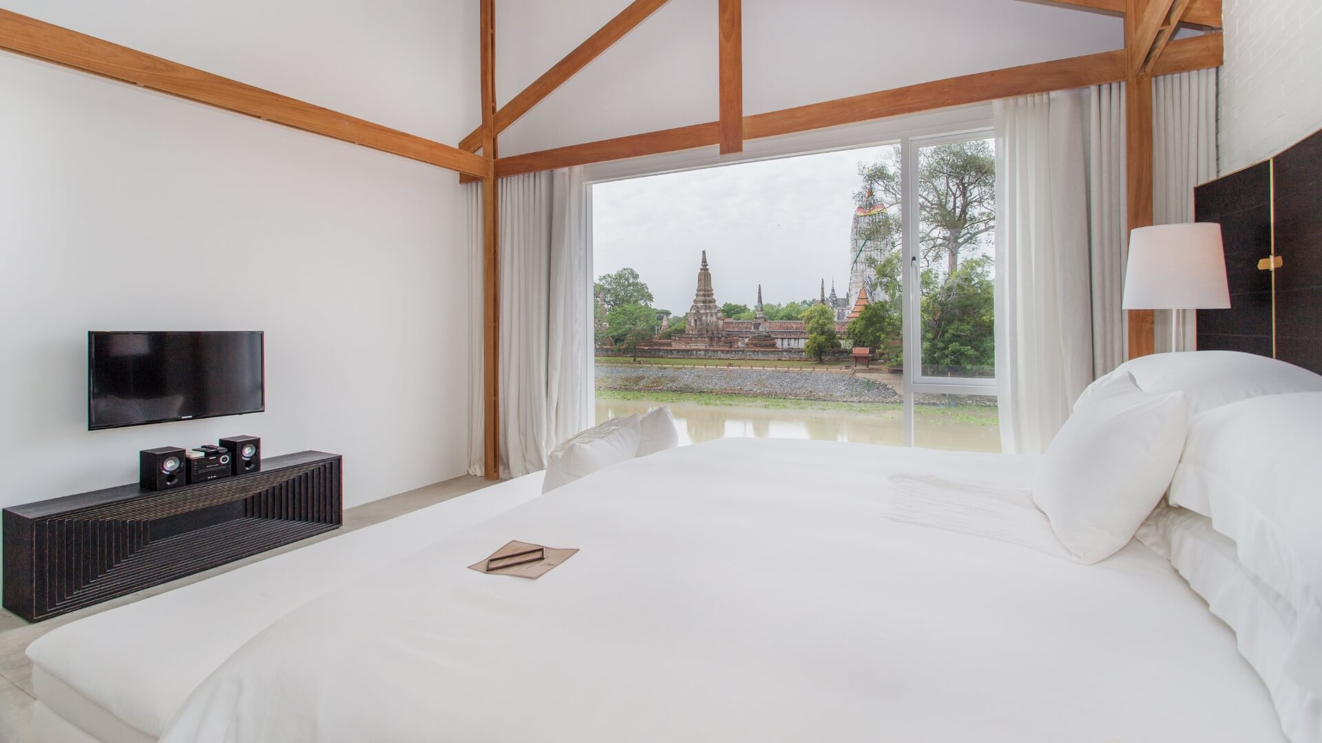 two bedroom duplex river view suite family and friends rooms sala ayutthaya