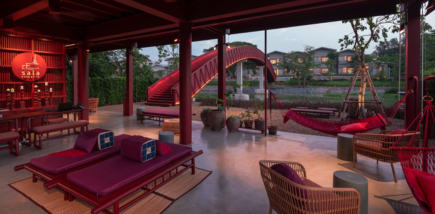 Public Spaces - enjoy the serenity and calm of the river and surroundings at sala bang pa-in