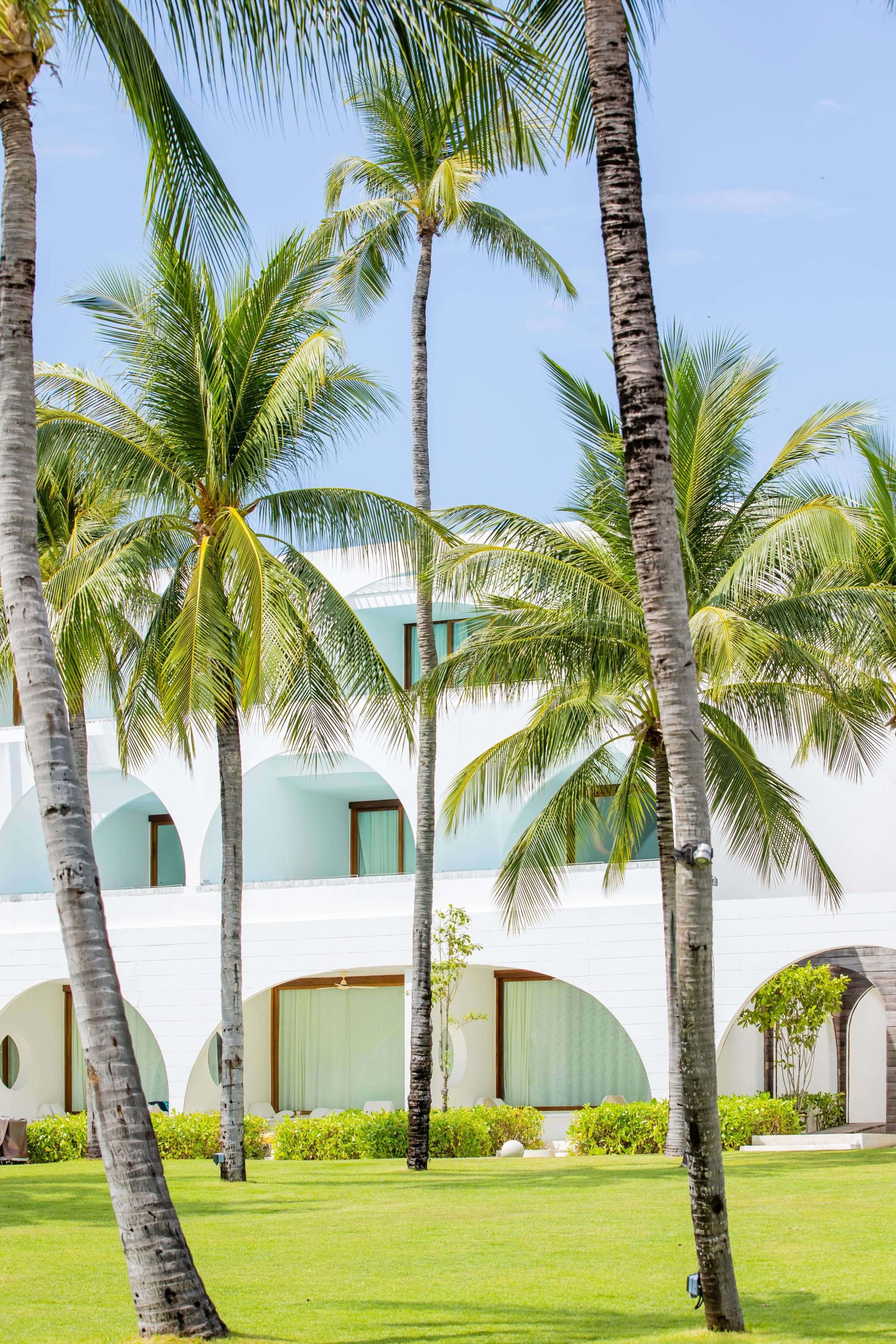 Oceanfront Wing Lawn Public Spaces at SALA Samui Chaweng Beach Resort