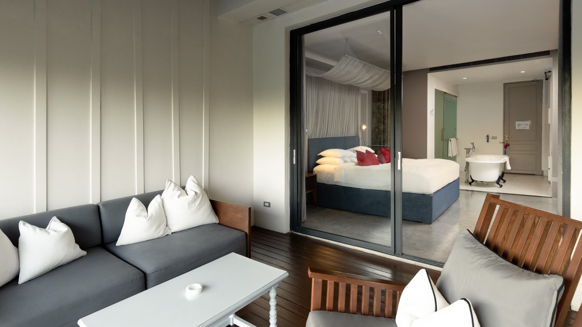 river view deluxe balcony rooms your private luxury terrace over the river sala lanna Chiang Mai