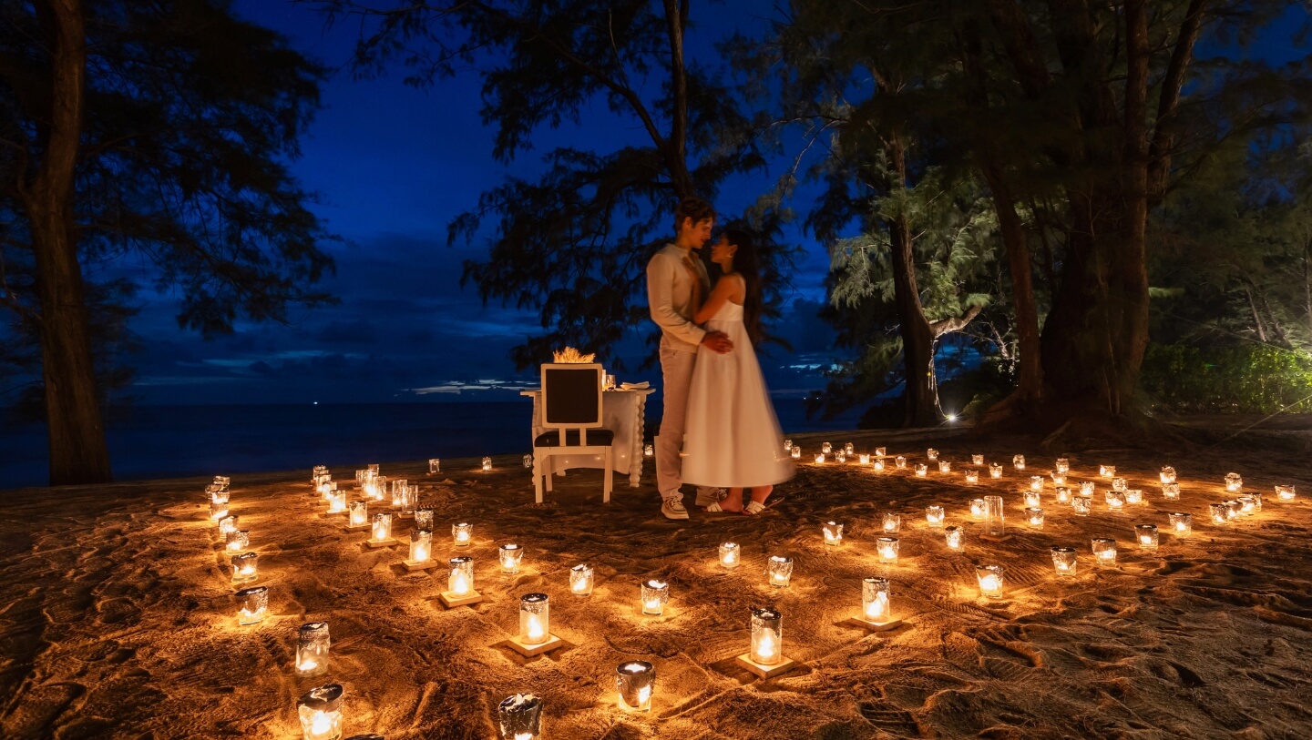 Marry Me Romantic Proposals SALA Phuket Mai Khao Beach Resort