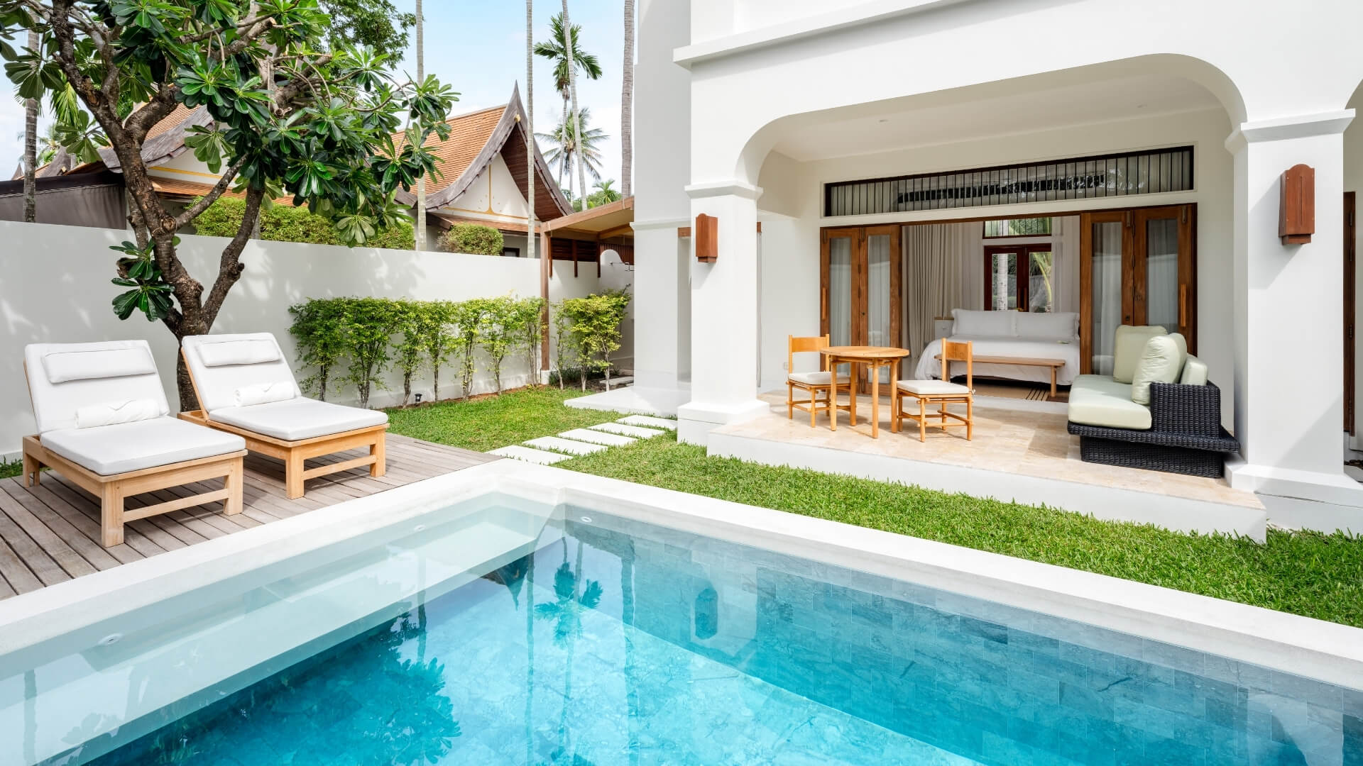 Personal Garden Pool Villa SALA Choengmon Beach Resort Samui