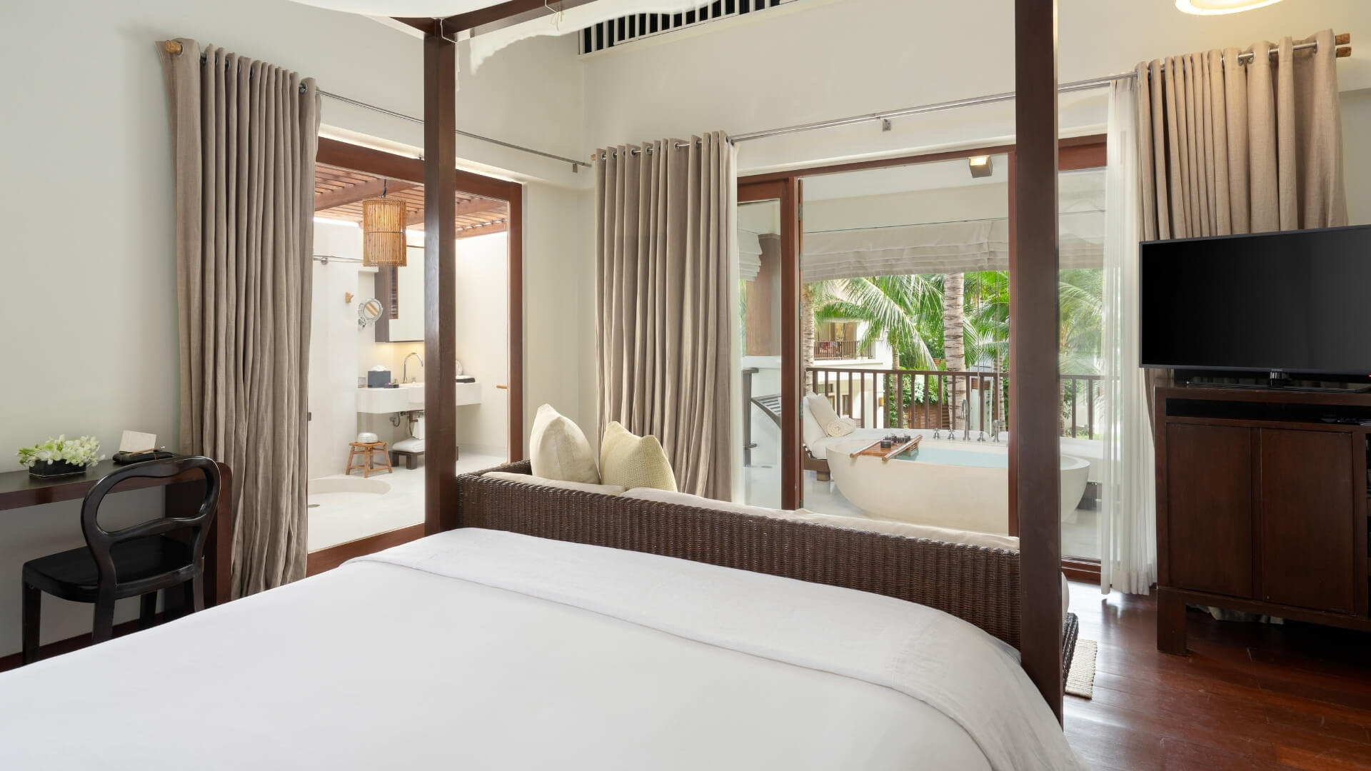 Samui Luxury One Bedroom Duplex Pool Villa Suite SALA Choengmon Beach Resort