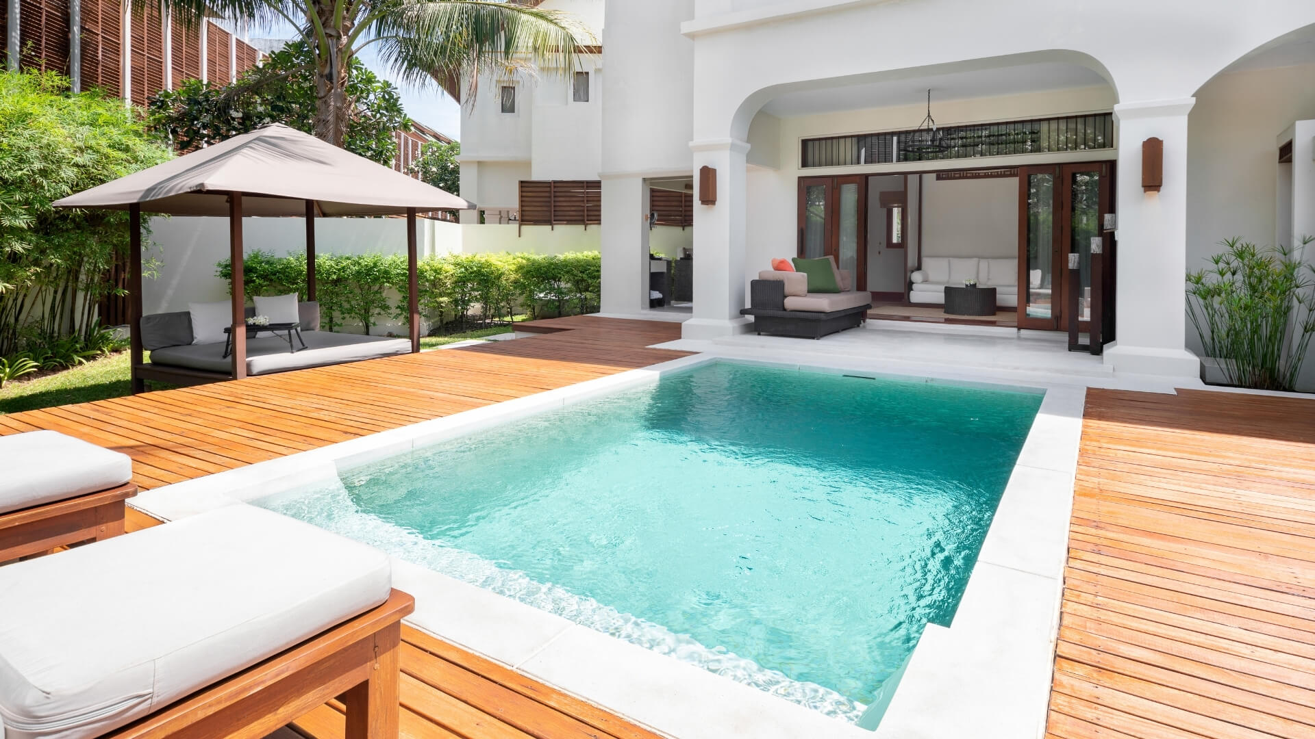 Samui Luxury One Bedroom Duplex Pool Villa Suite SALA Choengmon Beach Resort