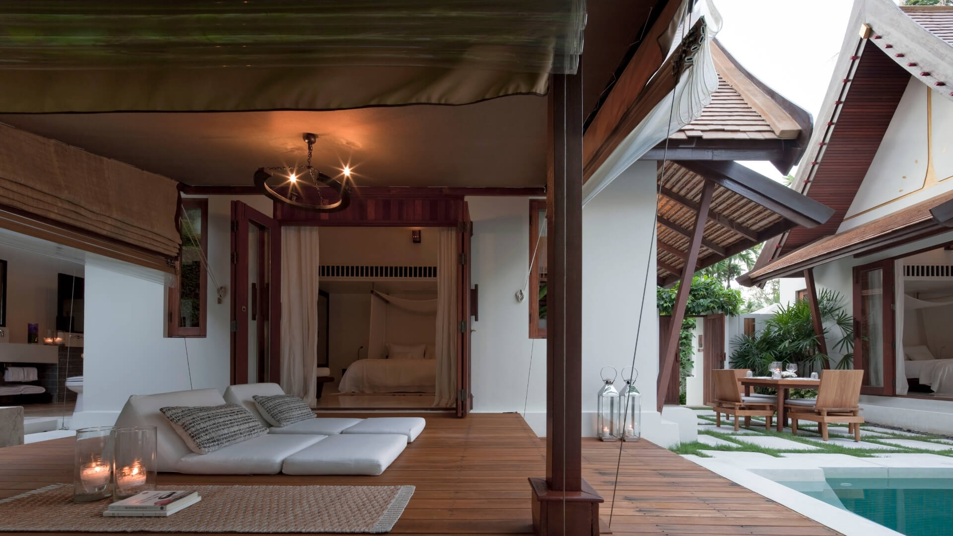 Samui Luxury Two Bedroom Pool Villa Suite SALA Choengmon Beach Resort