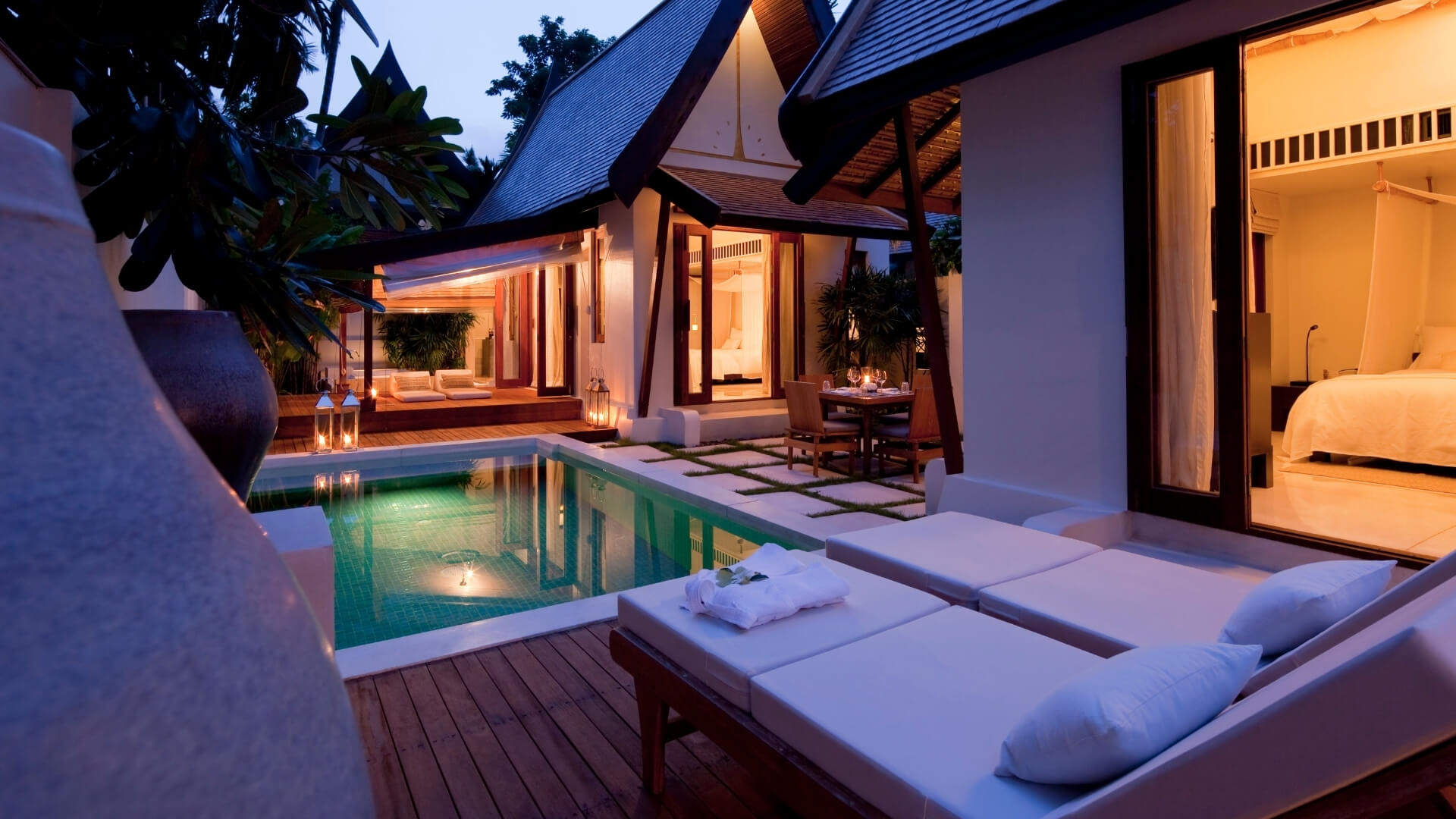 Samui Luxury Two Bedroom Pool Villa Suite SALA Choengmon Beach Resort