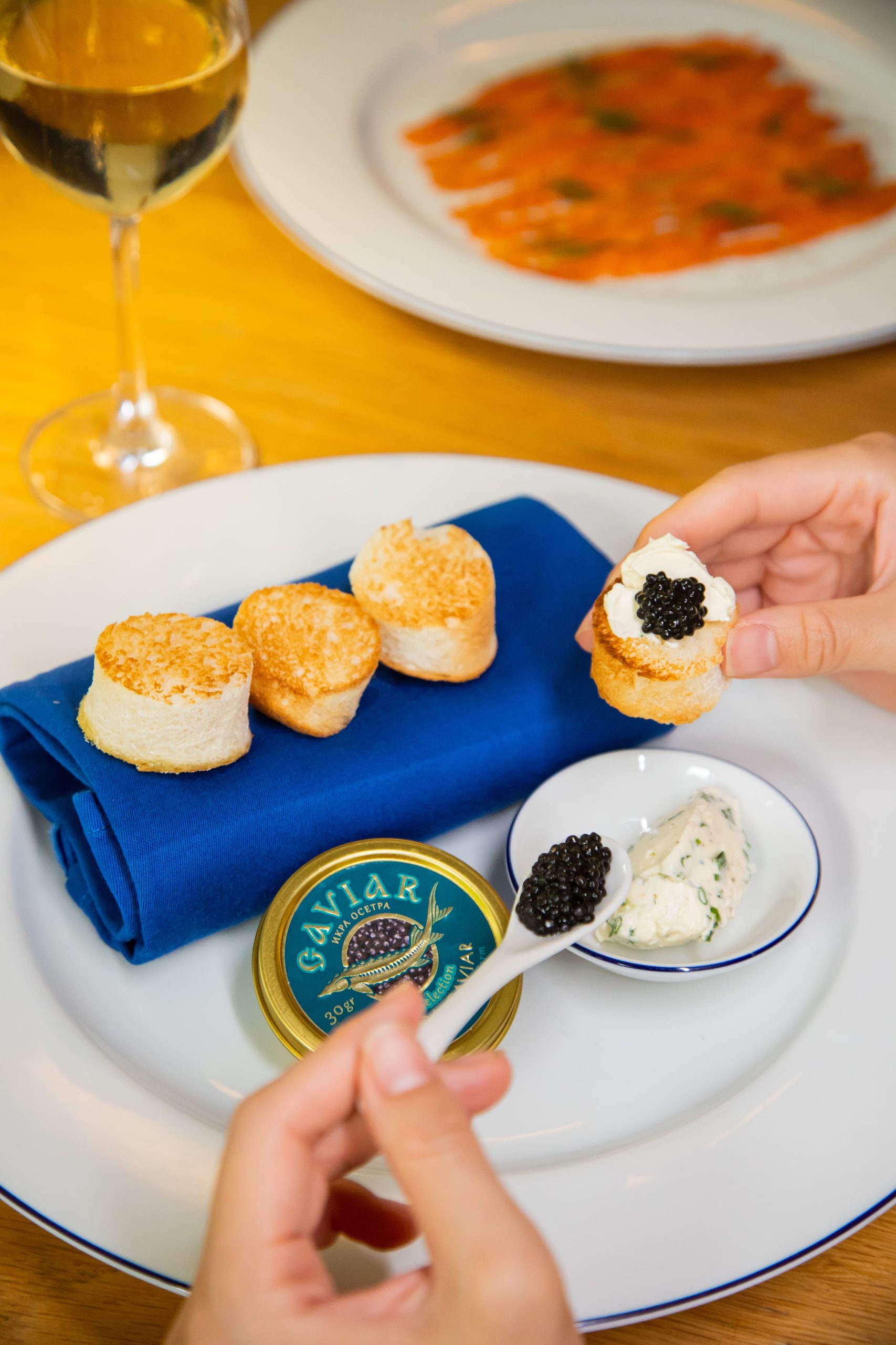 Sexy Fish Caviar on Toast