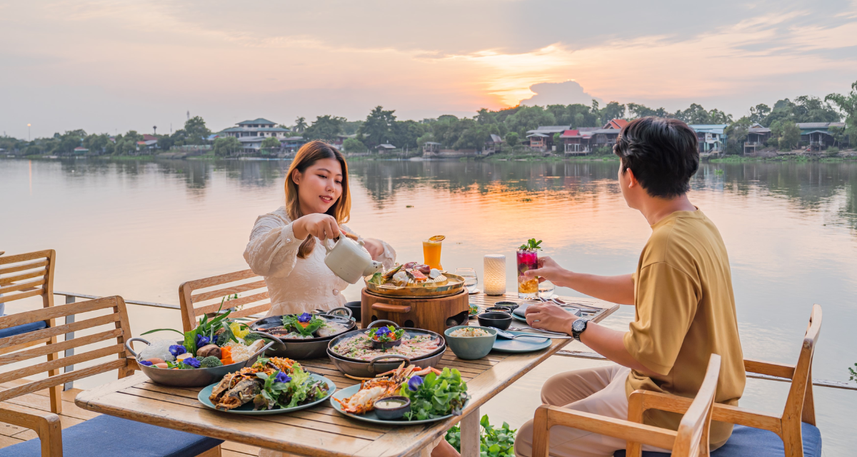 Eat & Drink - riverside restaurant and delightful dining at sala bang pa-in